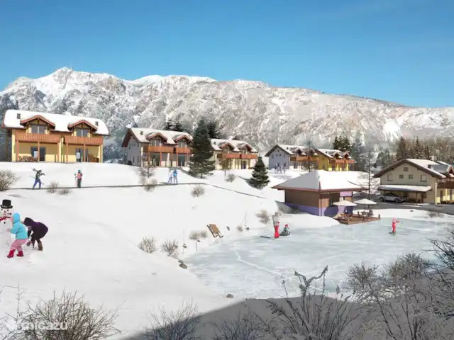 Vacances 3 pays-Hottub, BBQ, Sauna | Autriche, Carinthie, Arnoldstein - bungalow Hiver