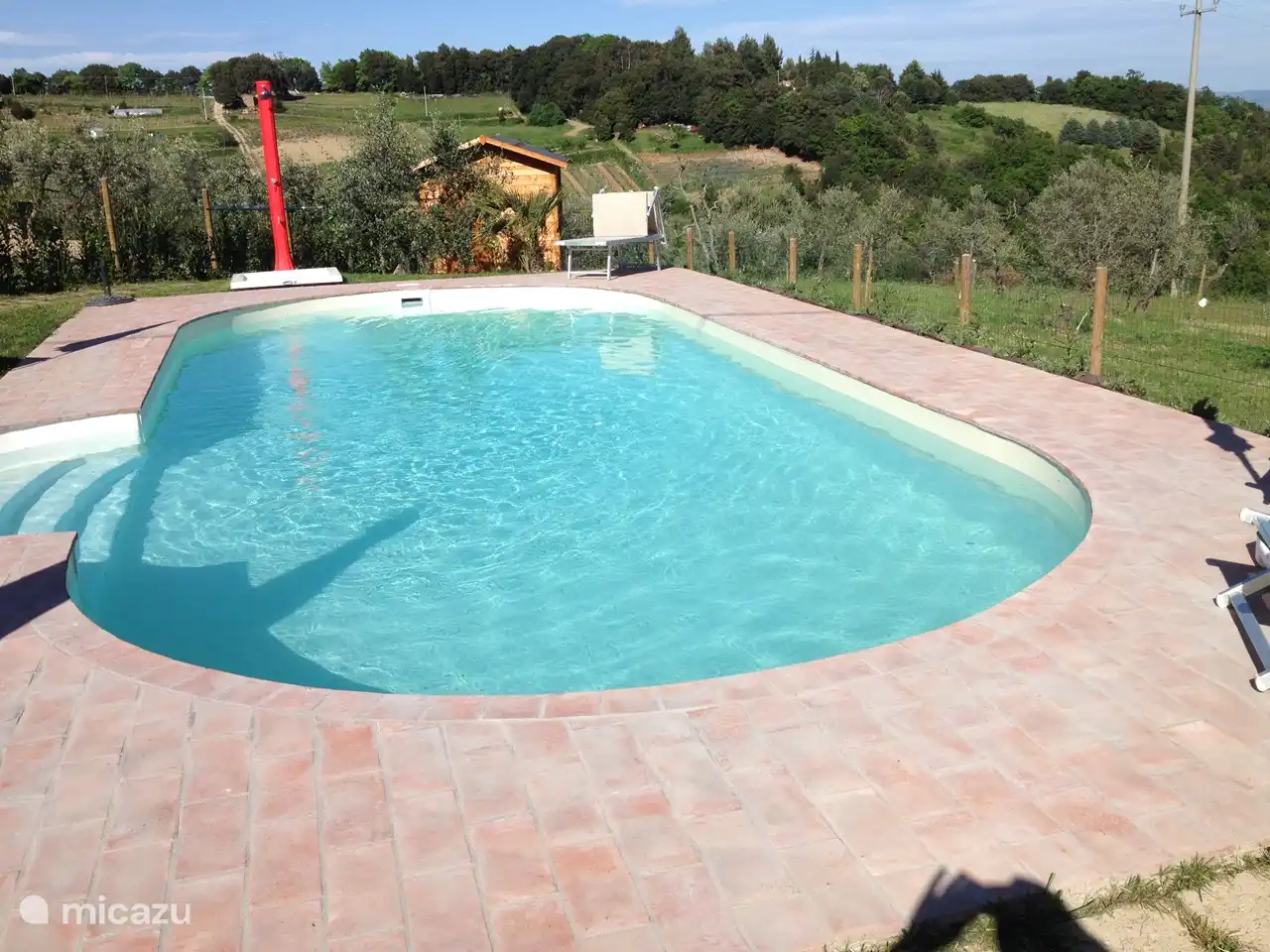 Salzwasserpool, geöffnet vom 1. Mai bis 1. Oktober