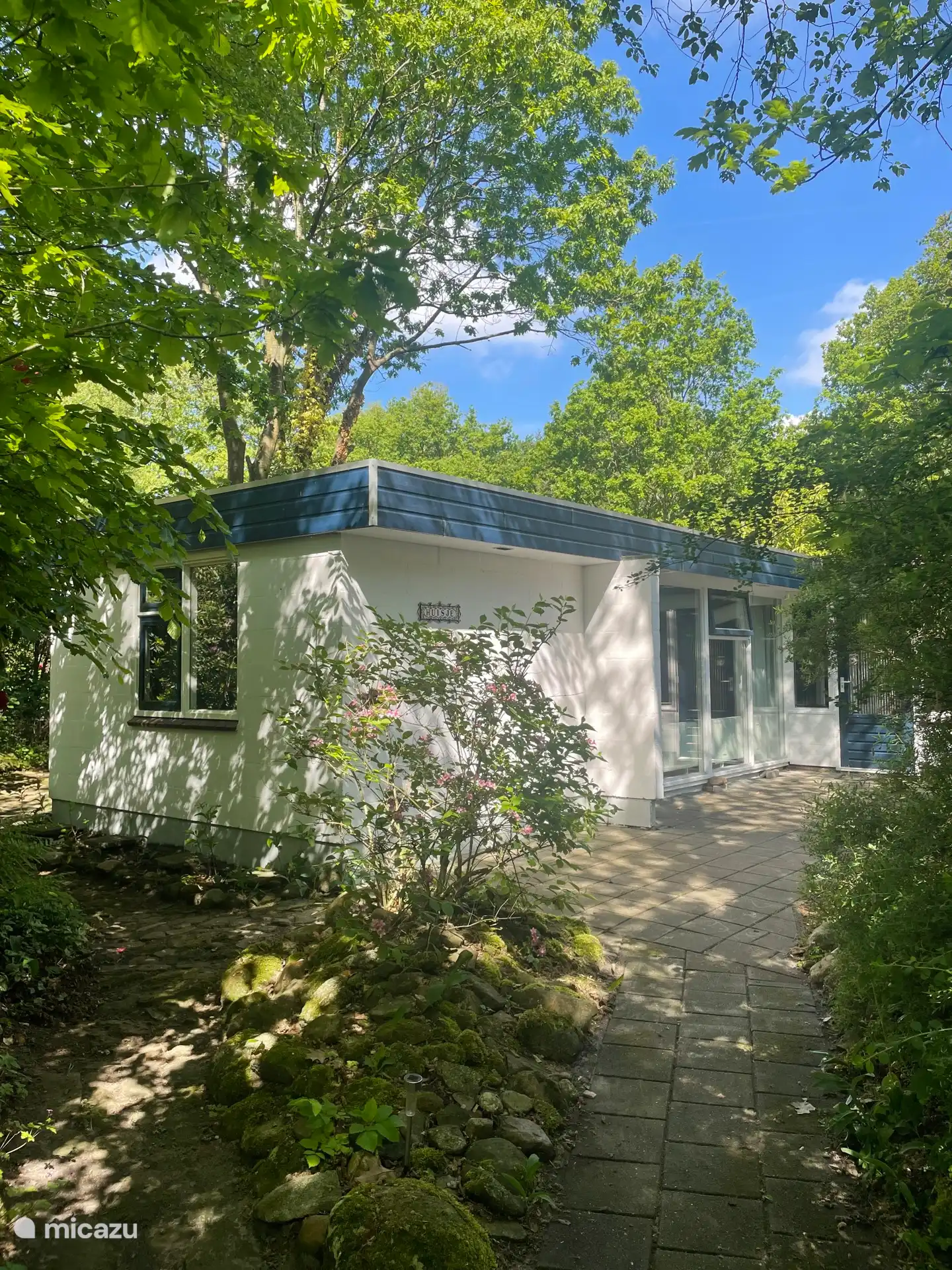 Ferienparks, Niederlande, Drenthe, Drouwen, ferienhaus Waldhaus mit Eingangs-Freizeitpark