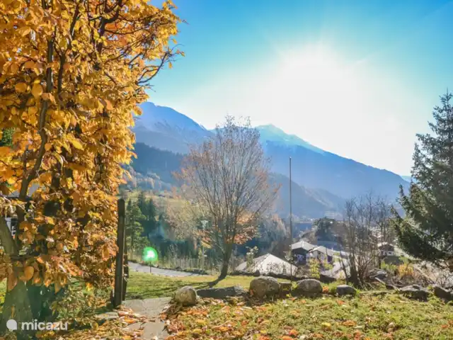 Chalet Belle Hélène | Suisse, Valais, Fiesch - chalet Vue depuis la terrasse