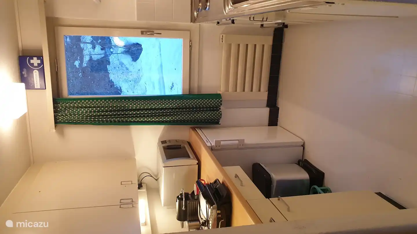 kitchen with various equipment