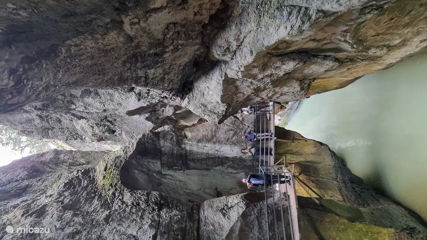 Aareschlucht (ravine) near Meiringen.