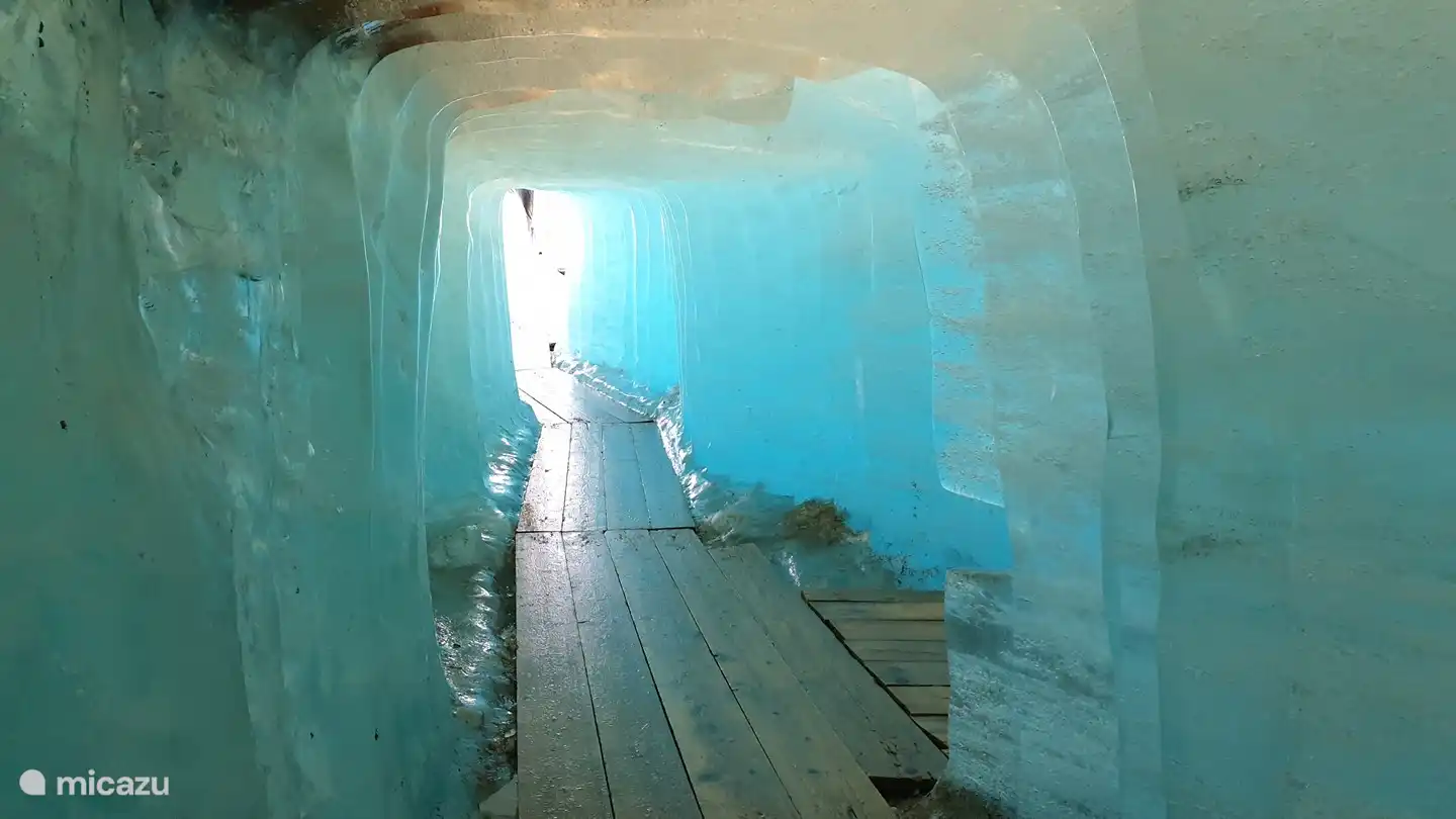 Ice cave on the Furka