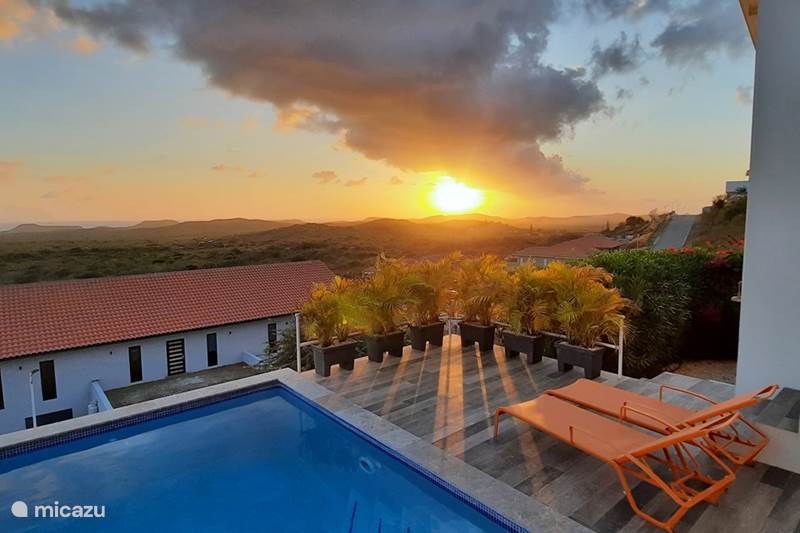 Ferienwohnung Curaçao, Banda Abou (West), Fontein Villa Villa Mirada Karibe mit Pool