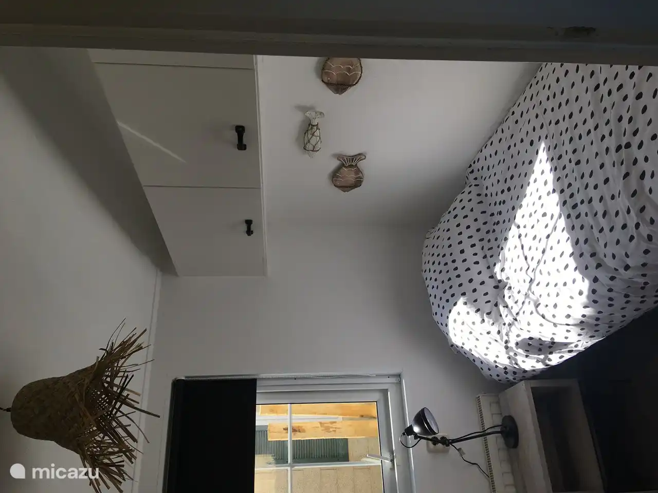 das gemütliche kleine Schlafzimmer