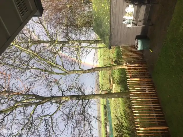 weite Sicht vom Chalet.