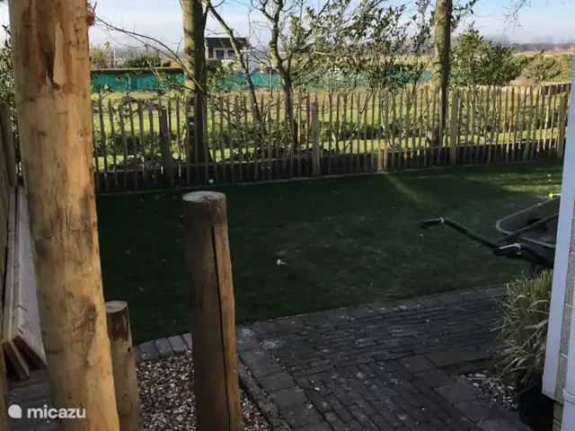De Goede Ree 37 | Pays-Bas, Hollande méridionale, Goedereede - chalet Large vue sur prairies et bout de potager ..