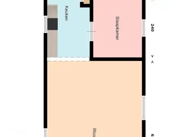 De Goede Ree 37 | Pays-Bas, Hollande méridionale, Goedereede - chalet Plan du chalet