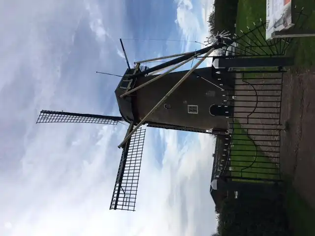 Windmühle de Windvang. Dies kann angezeigt werden.