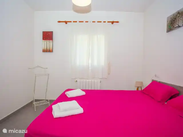 Villa Dali huren in Spanje, Costa Blanca, Moraira - villa Slaapkamer beneden met dubbel bed 1m60 en ingebouwde kast