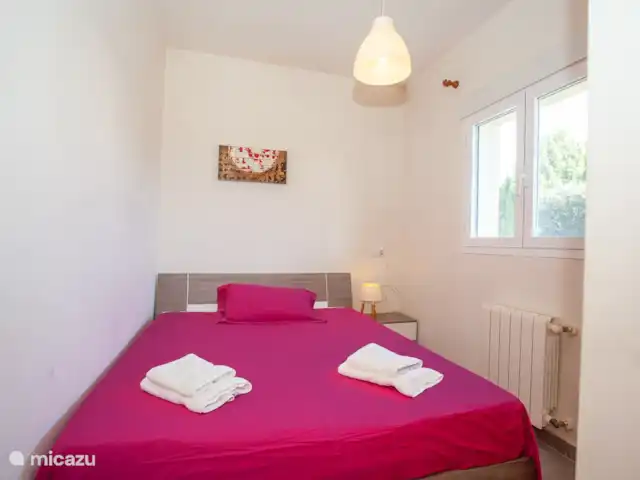 Villa Dali huren in Spanje, Costa Blanca, Moraira - villa 2e slaapkamer beneden met dubbel bed 1m60 en ingebouwde kast