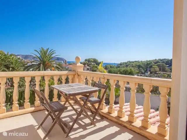 Villa Dali huren in Spanje, Costa Blanca, Moraira - villa Balkon master bedroom