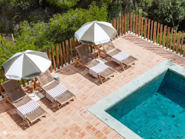 Casa Flores | Espagne, Costa Blanca, Jávea - villa Chaises longues au bord de la piscine