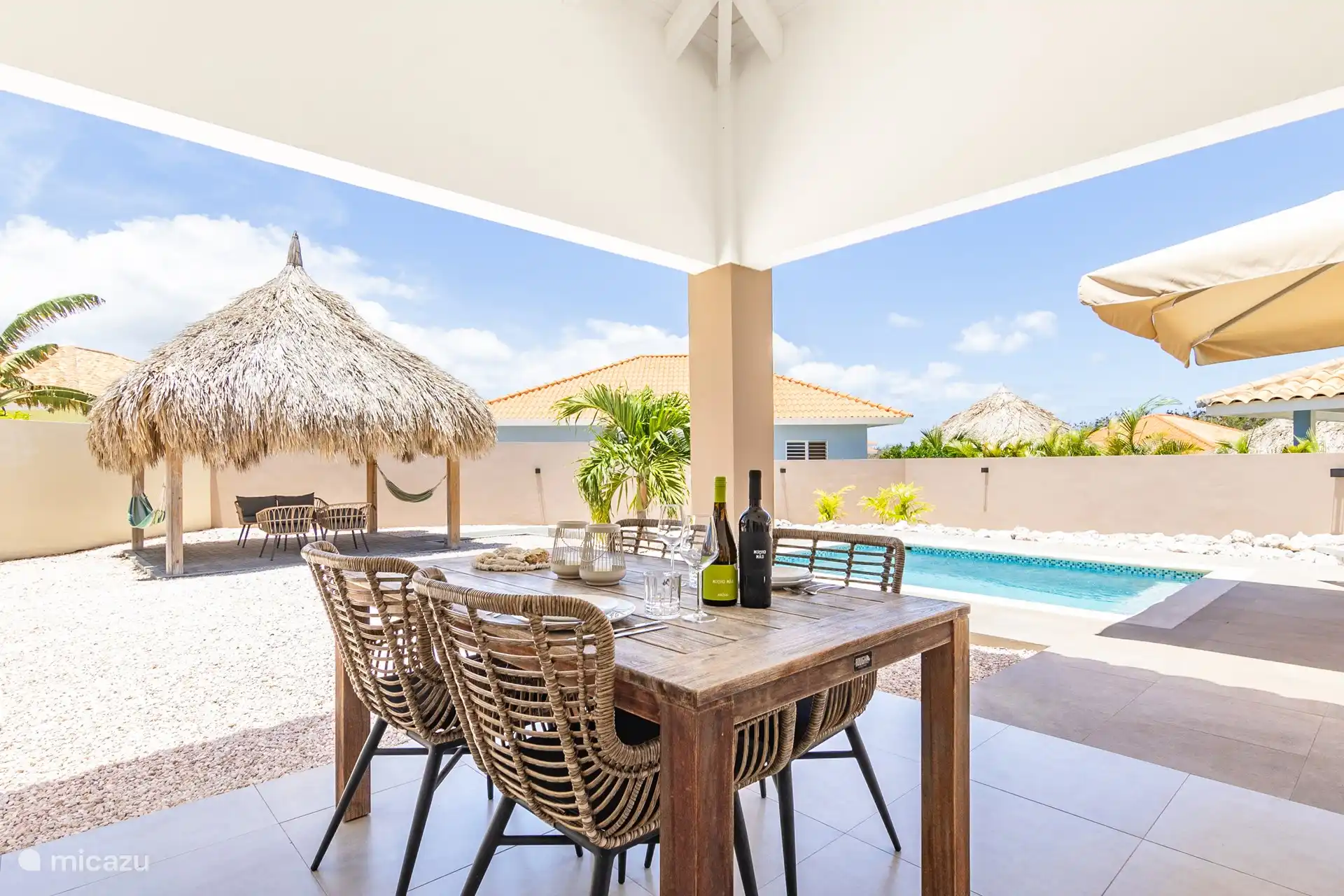 Dineren met een uitzicht.