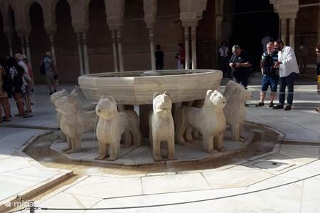 Alhambra - the lion fountain