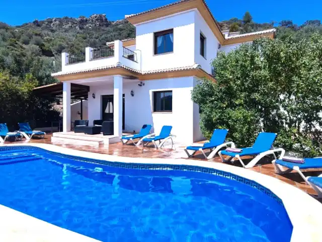 Villa El Torcal 3 en España, Costa del Sol, Comares - villa Villa, piscina y jardines!