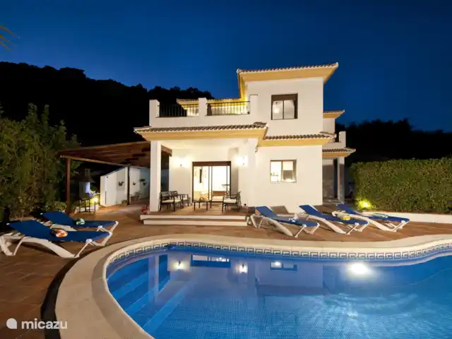 Villa El Torcal 3 en España, Costa del Sol, Comares - villa el cielo nocturno sobre El Torcal 3