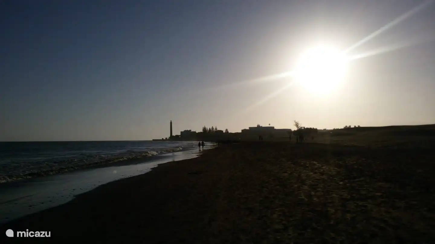 Phare de Maspalomas - 10 km de la maison de vacances