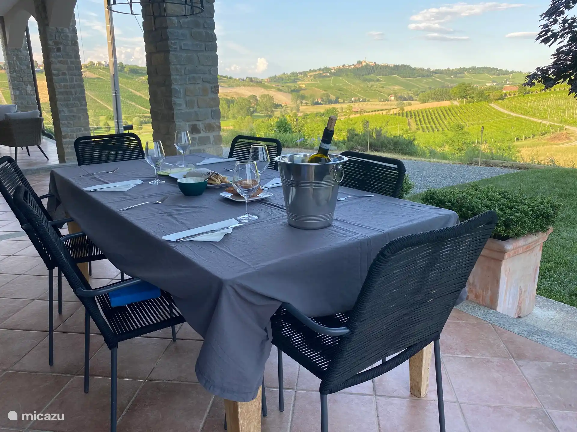Essen mit Aussicht