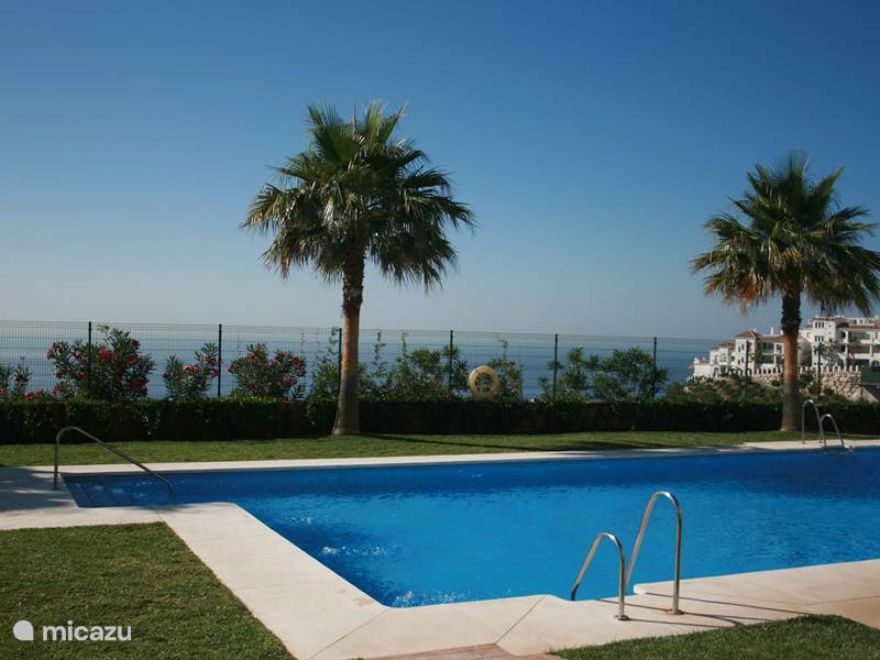 Casa vacacional España, Andalucía, Rincón de la Victoria Apartamento Vista al mar y piscina