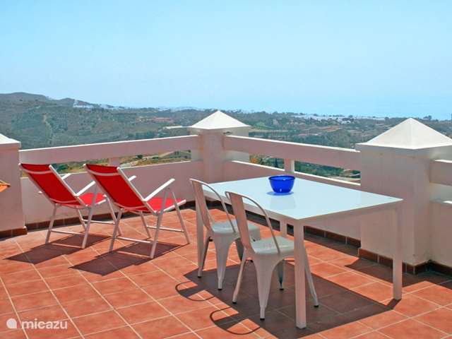Holiday home in Spain, Andalusia, Totalán - apartment Sea view and pool