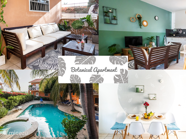 Maison de Vacances Curaçao, Banda Ariba (est), La Privada (Mambo Beach) - appartement Appartement Botanique