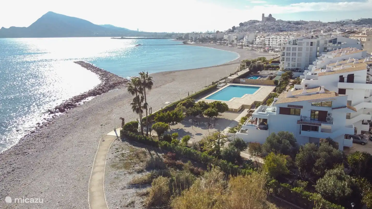 belle vue aérienne sur le complexe