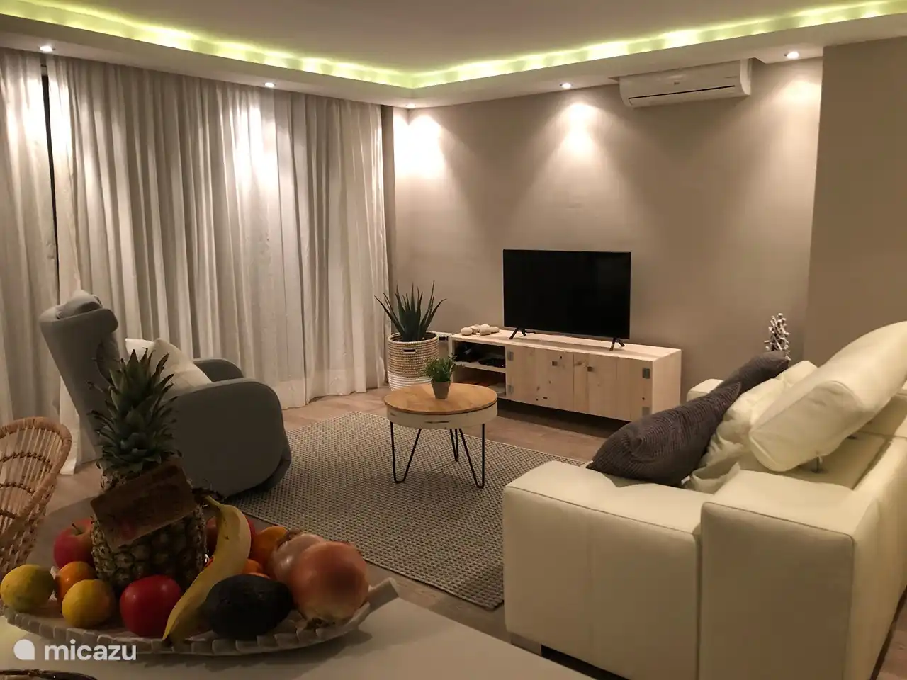 éclairage très cosy