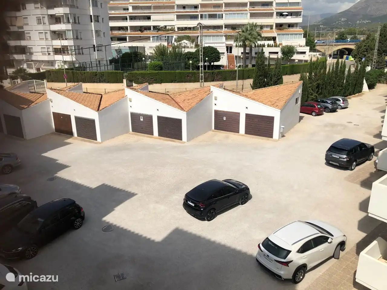 parking privé à l'immeuble