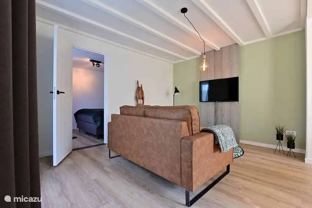 Sit comfortably while the other retreats to the bedroom or lingers in the garden.