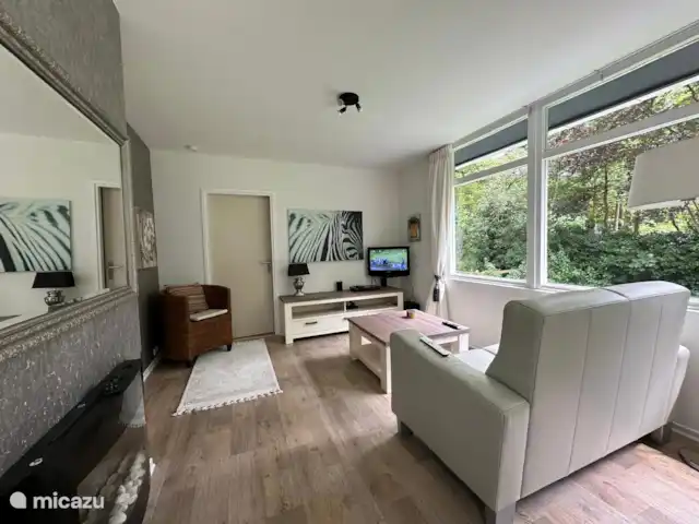 Huuske Woeste Wolden | Pays-Bas, Drenthe, Zuidwolde - maison de vacances Le salon est spacieux et joliment décoré.