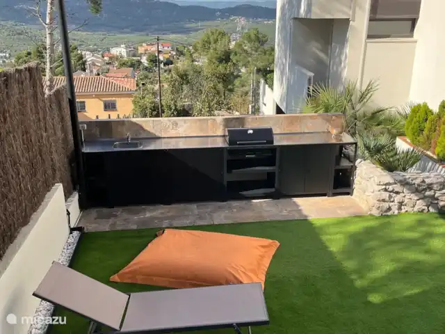Villa Vicente | Espagne, Barcelone, Canyelles - villa Cuisine extérieure