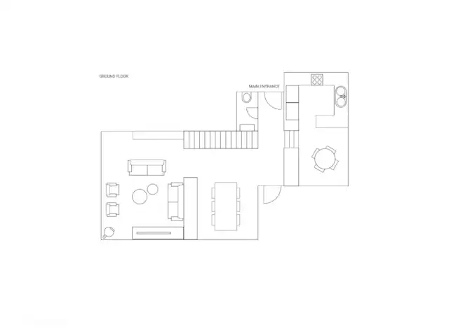 Villa Vicente | Espagne, Barcelone, Canyelles - villa Plan du salon et de la cuisine