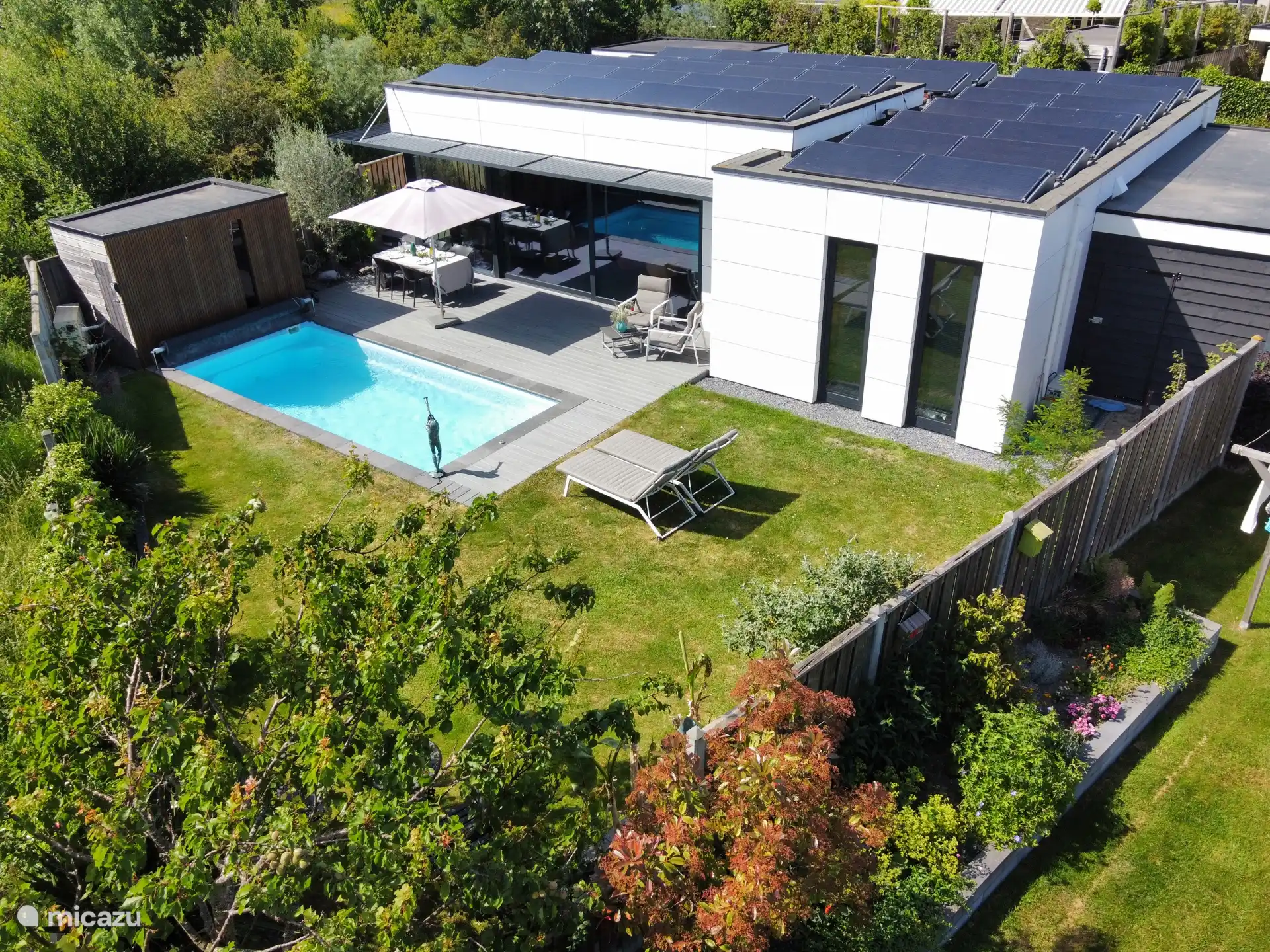villa huren in Domburg, Zeeland, Nederland - Villa Courtgène met privé-zwembad