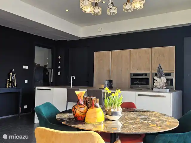 Villa Courtgène avec piscine privée | Pays-Bas, Zélande, Kortgene - villa Cuisine avec table à manger