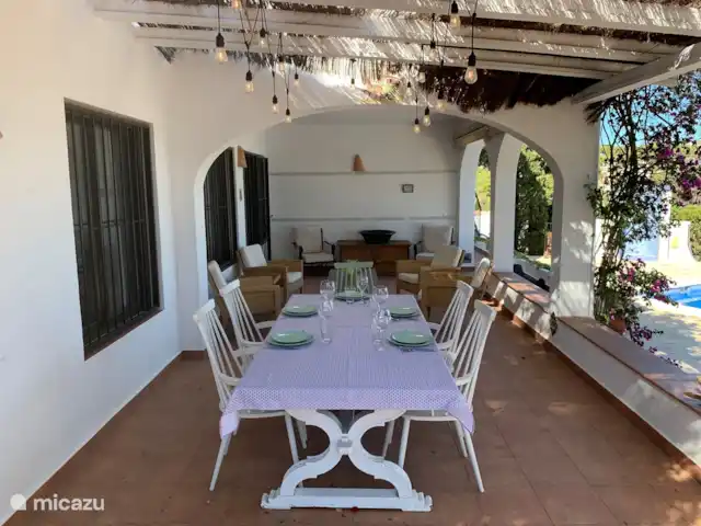 Villa Bertil en España, Costa Blanca, Benissa - villa terraza al frente