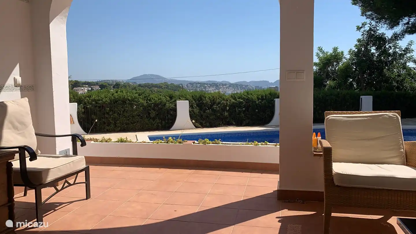 view from terrace, in the morning