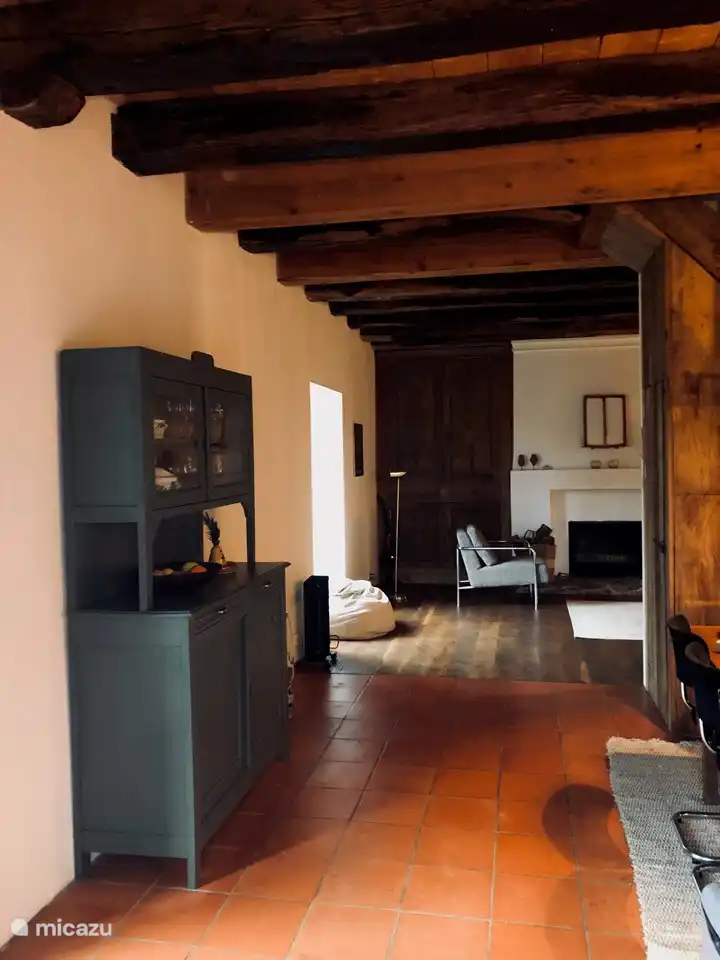 Blick aus der offenen Küche