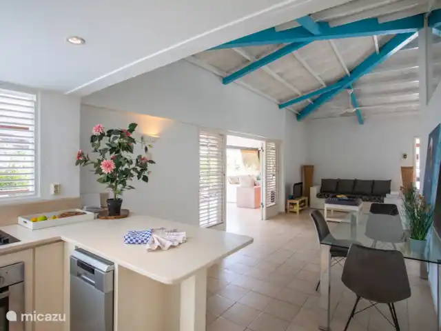 Piscadera Bay Resort 21 en Curazao, Curazao Centro, Piscadera - bungaló Sala de estar