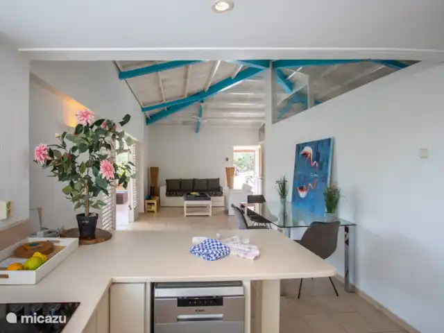 Piscadera Bay Resort 21 en Curazao, Curazao Centro, Piscadera - bungaló Sala de estar