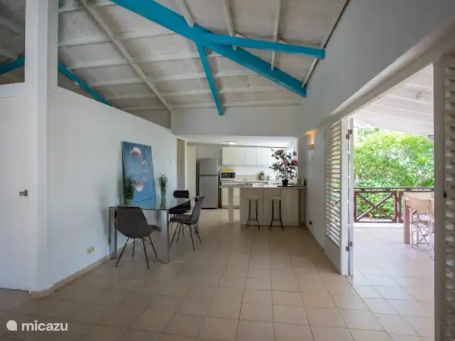 Piscadera Bay Resort 21 en Curazao, Curazao Centro, Piscadera - bungaló Sala de estar