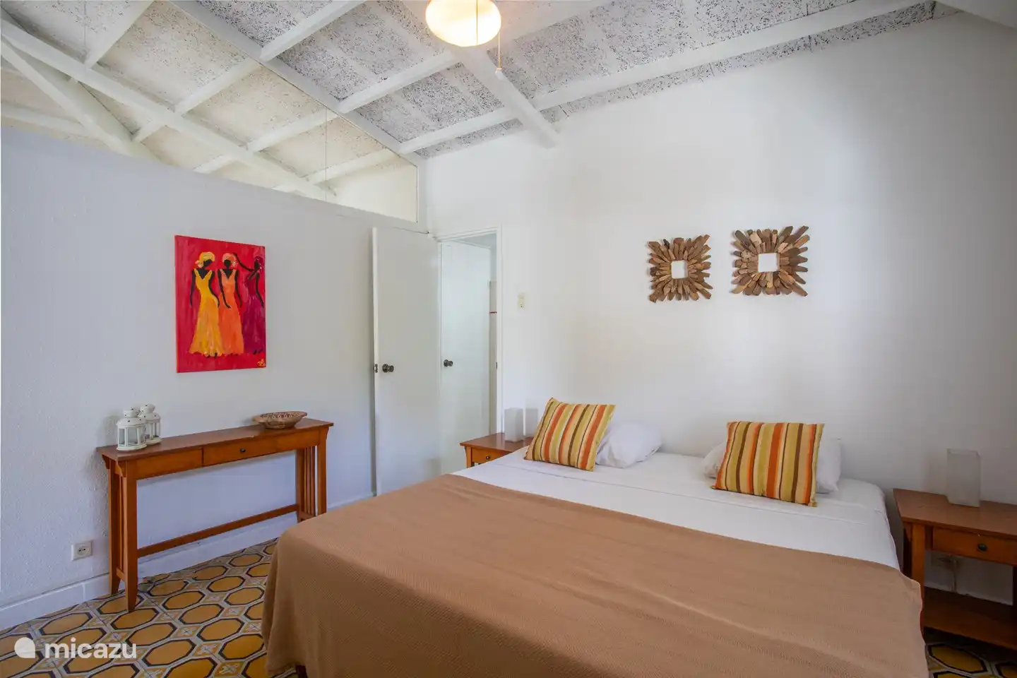 Schlafzimmer mit Klimaanlage