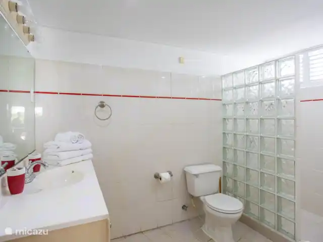 Piscadera Bay Resort 22 | Curaçao, Curaçao-Centre, Piscadera - bungalow Salle de bains