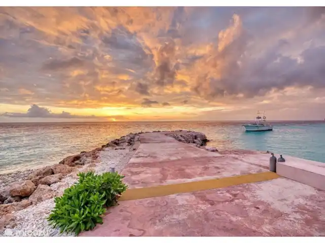 Piscadera Bay Resort 22 | Curaçao, Curaçao-Centre, Piscadera - bungalow Coucher de soleil