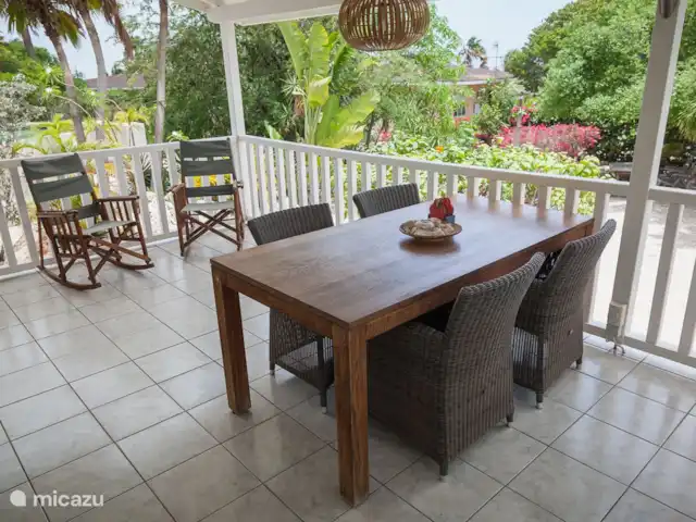 Piscadera Bay Resort 23 huren in Curaçao, Curacao-Midden, Piscadera - bungalow Veranda