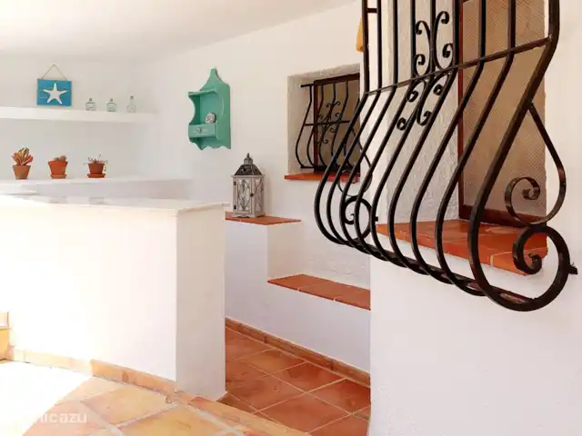 Villa Camargue | Espagne, Costa Blanca, Moraira - villa Le bar d'été avec réfrigérateur et évier, situé à côté de la chambre d'hôtes.