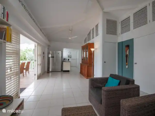 Piscadera Bay Resort 24 | Curaçao, Curaçao-Centre, Piscadera - bungalow Séjour avec cuisine ouverte