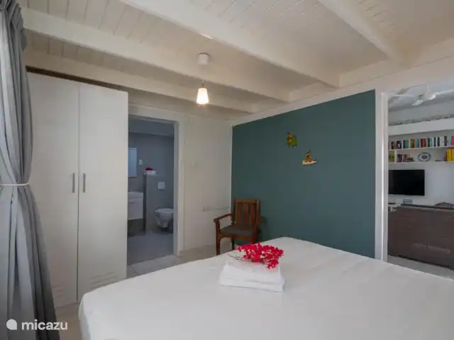 Piscadera Bay Resort 24 | Curaçao, Curaçao-Centre, Piscadera - bungalow Chambre avec air conditionné