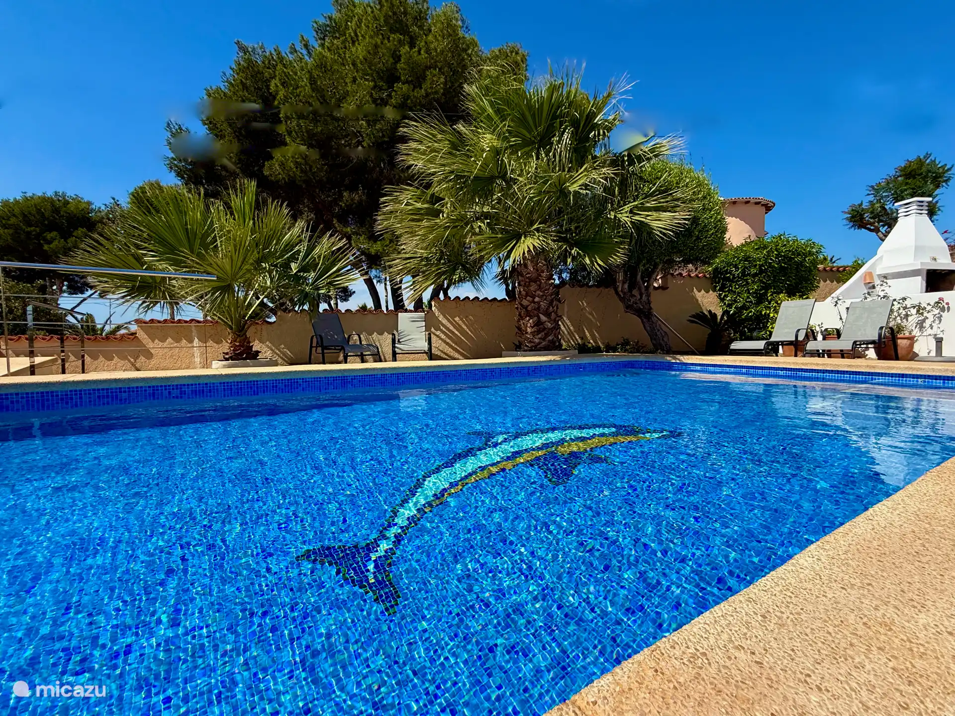 Belle grande piscine, 8 x 4 mètres