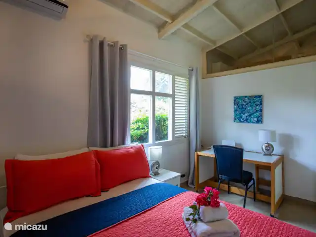Villa Bougainville | Curaçao, Curaçao-Centre, Piscadera - bungalow Chambre climatisée